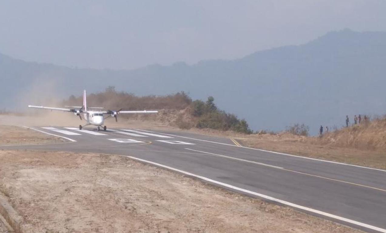 नेपाल एयरलाइन्सले आजबाट इलाम-काठमाण्डौ उडान भर्न शुरु